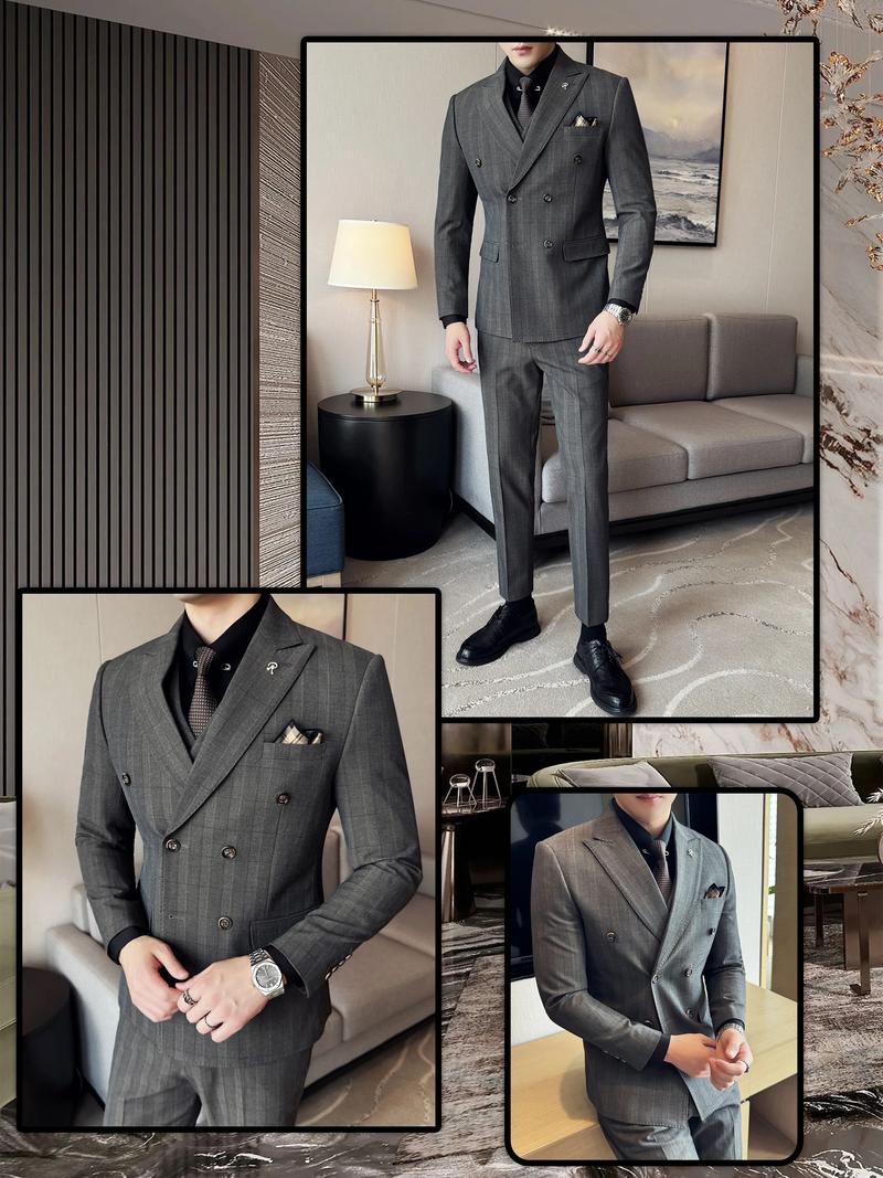 新郎西装怎么搭配图片欣赏