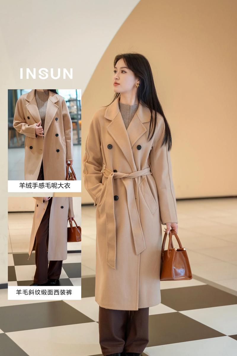 驼色的羊绒大衣怎么搭配