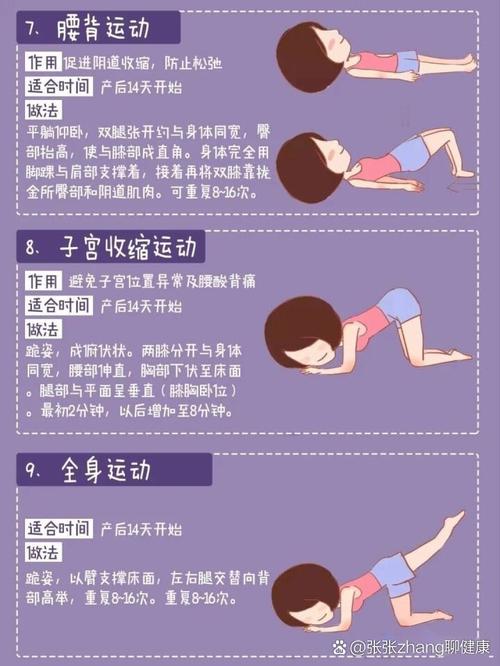 产后一周做什么运动减肥