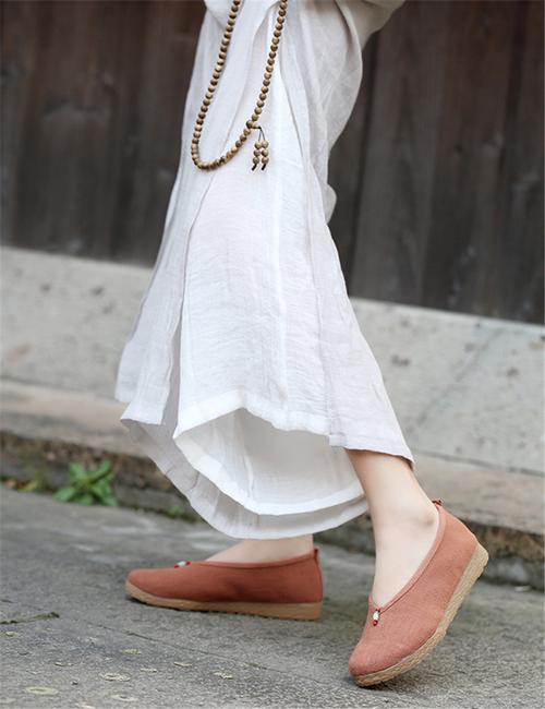 民族风单鞋怎么搭配