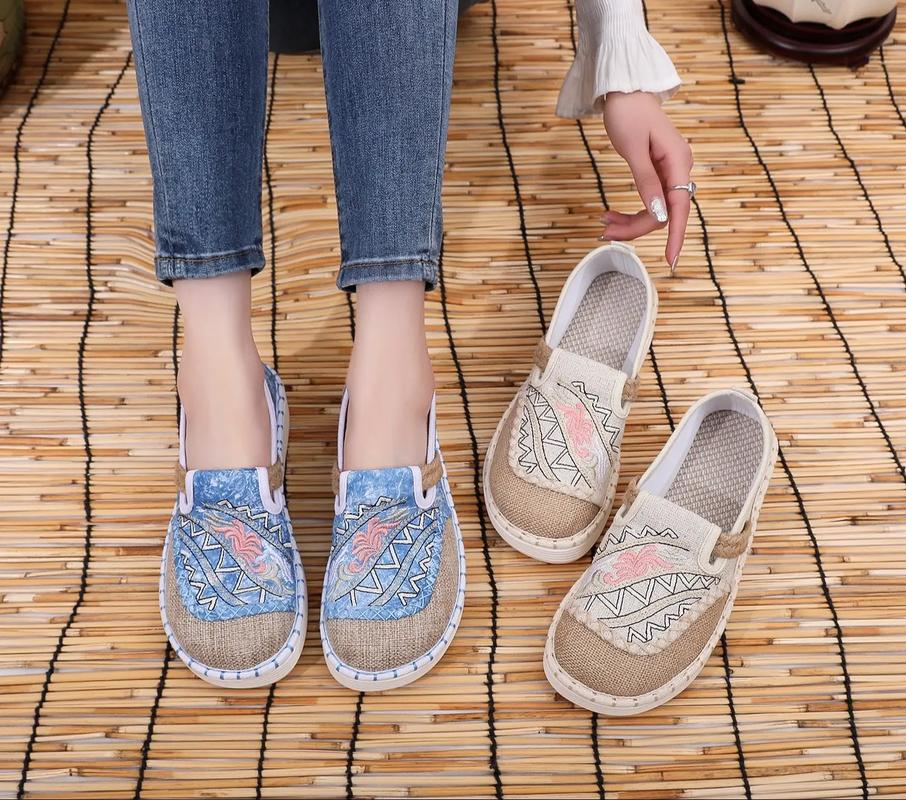 民族风布鞋怎么搭配