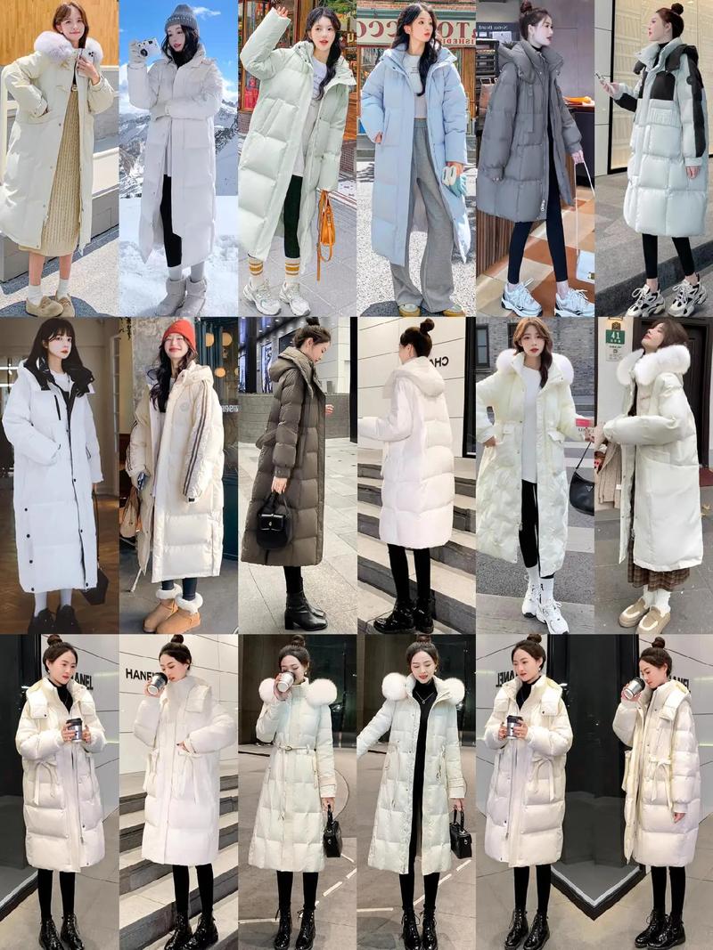 h型中长羽绒服怎么搭配