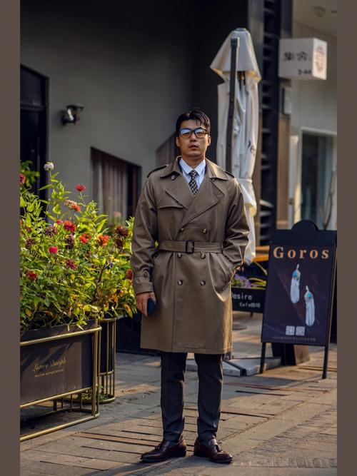 男士风衣配什么鞋