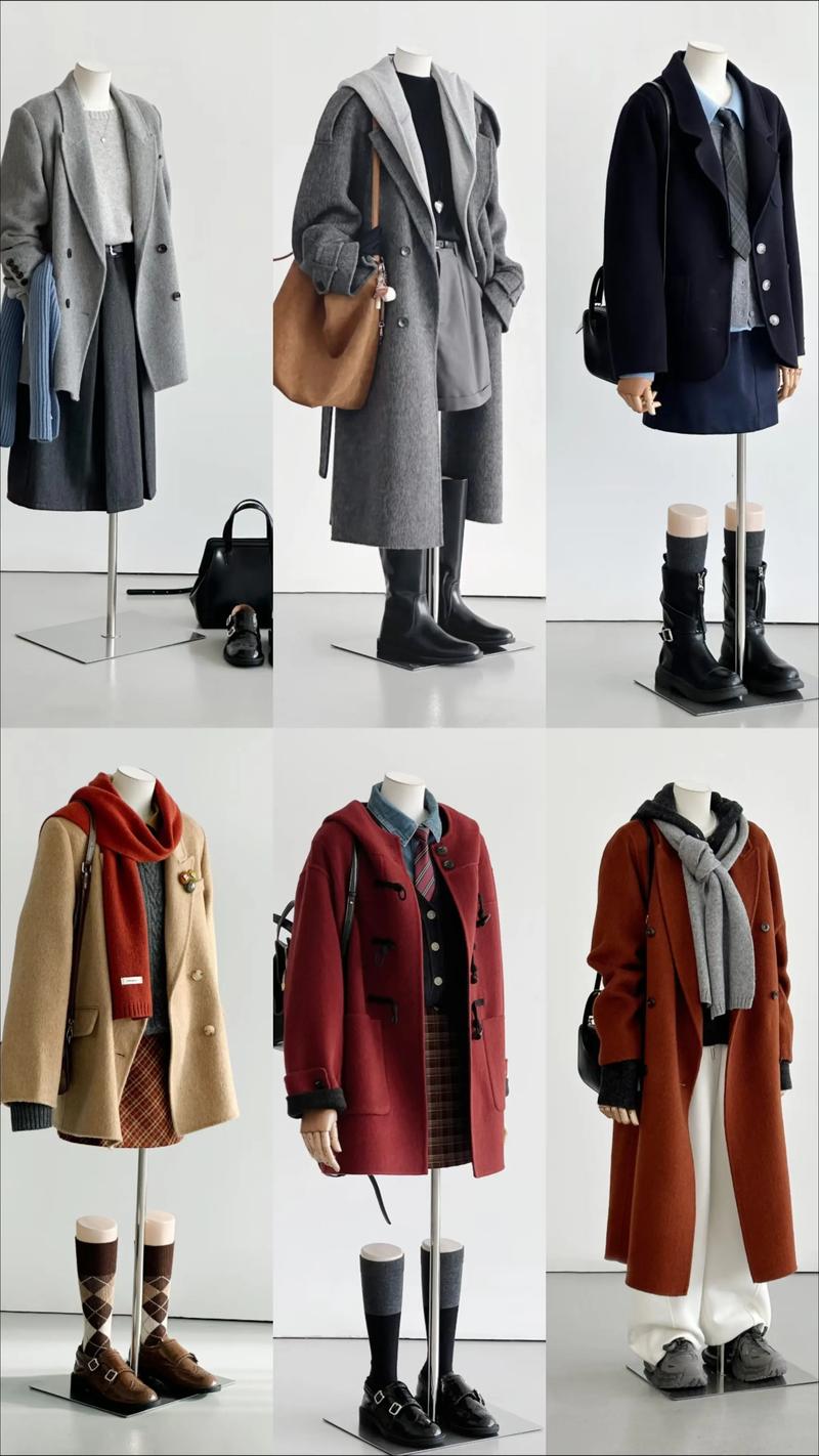 羊绒薄大衣里面怎么搭配图片