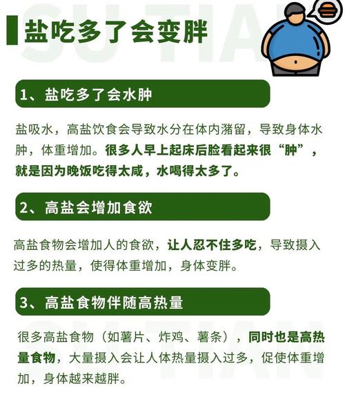 减肥为什么要少盐