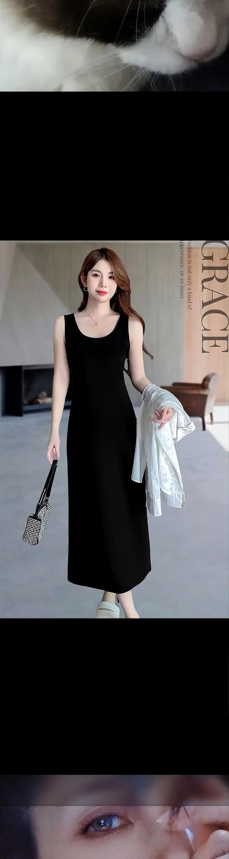 背心裙外面怎么搭配衣服