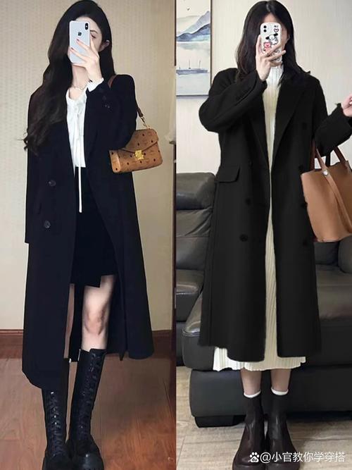 冬天呢子外套怎么搭配衣服好看图片