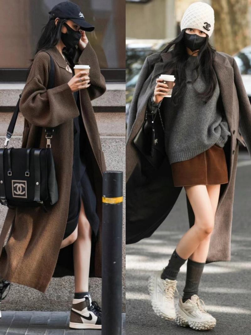 大毛衣配什么外套