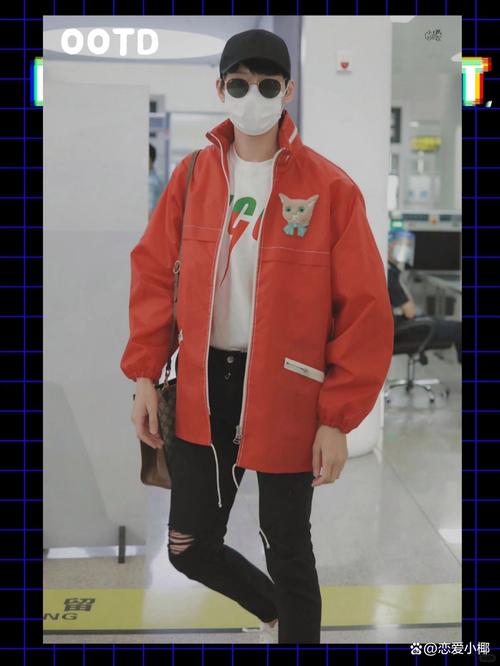 红色短袖配什么外套