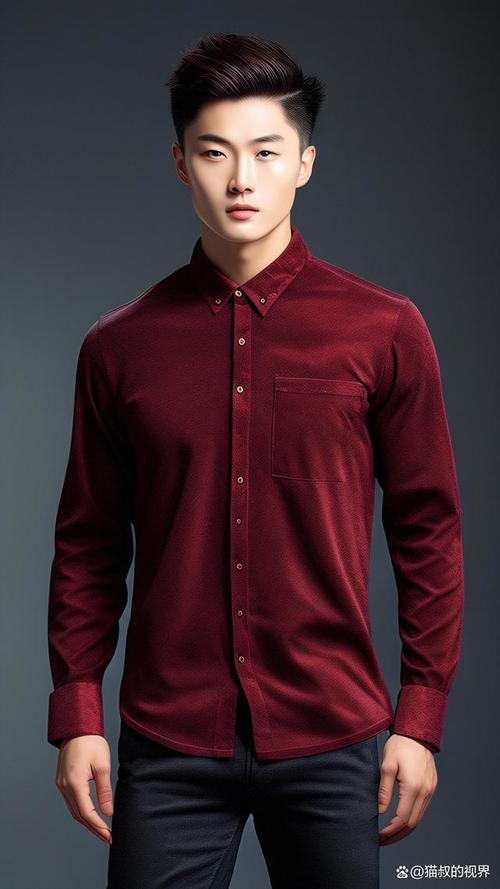 男红色衬衫怎么搭配