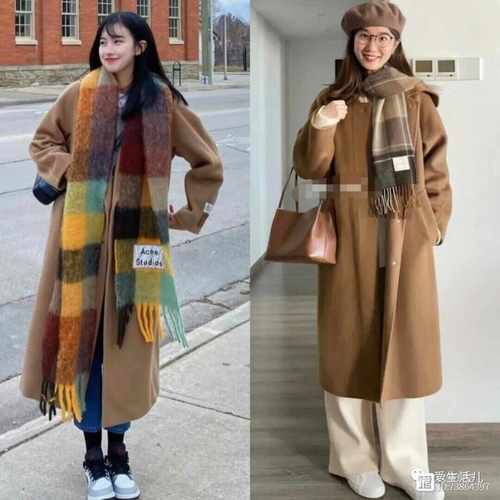 棕色围巾怎么搭配衣服好看吗