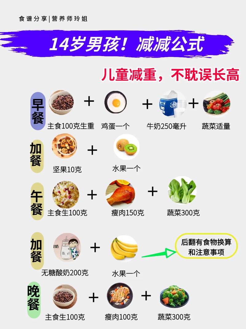 14岁减肥用什么方式