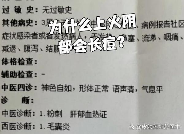 上火为什么会长痘