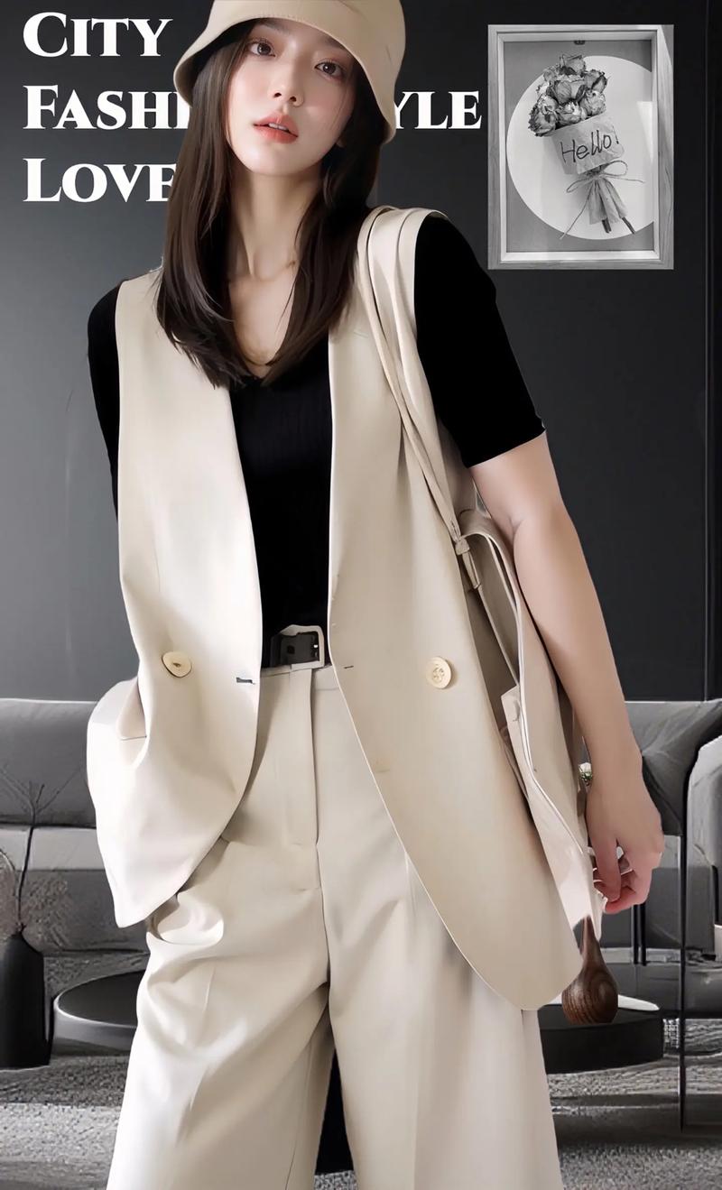 西装马甲怎么搭配颜色好看