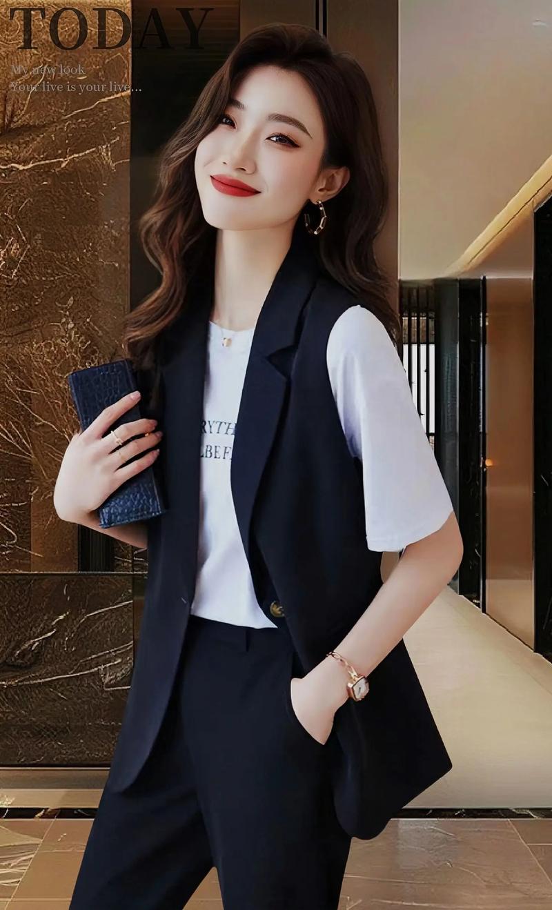 西装马甲怎么搭配颜色好看