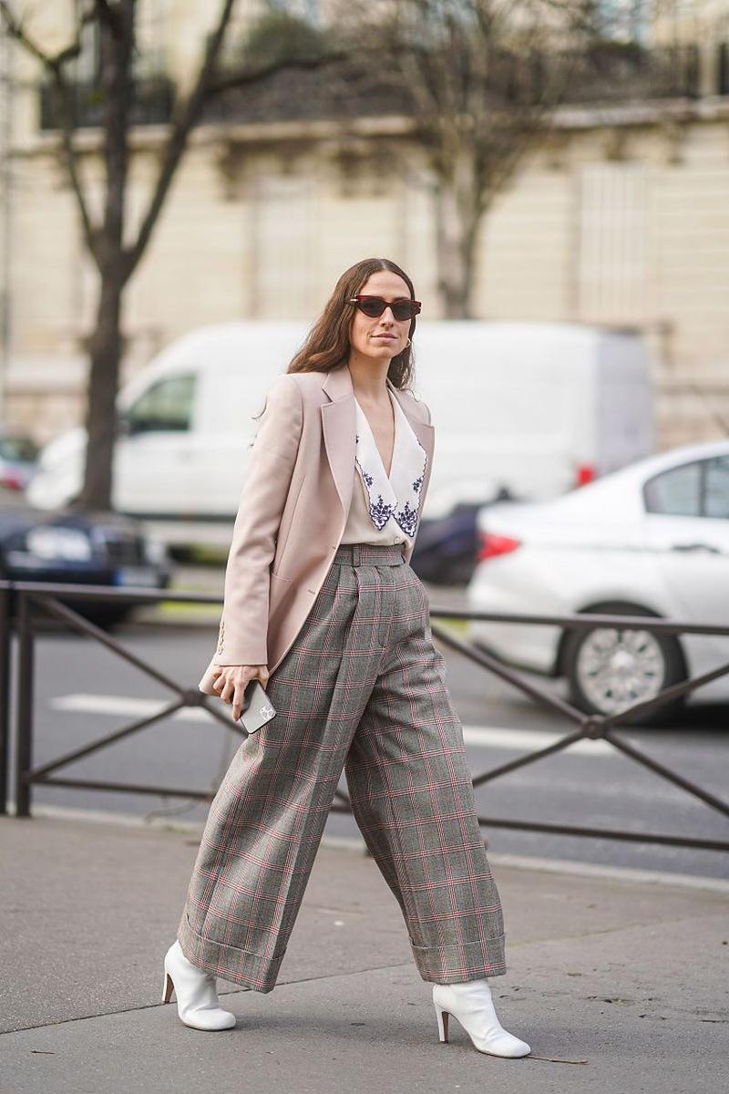 时装裤怎么搭配什么鞋