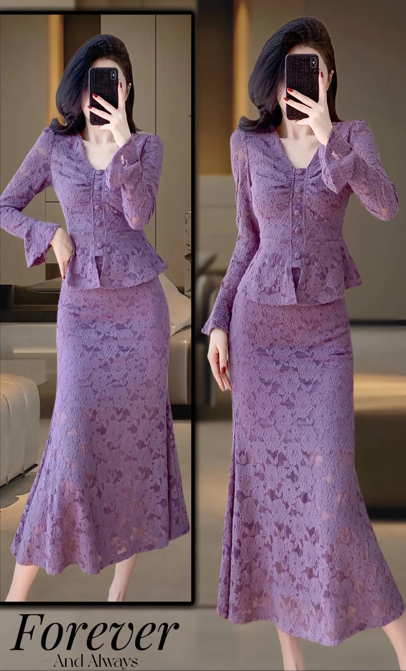 蕾丝镂空衣服怎么搭配