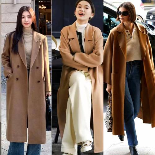 棕色外套配什么内搭