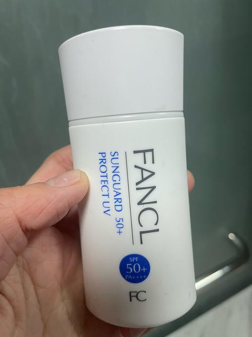 Fancl洗面奶开封