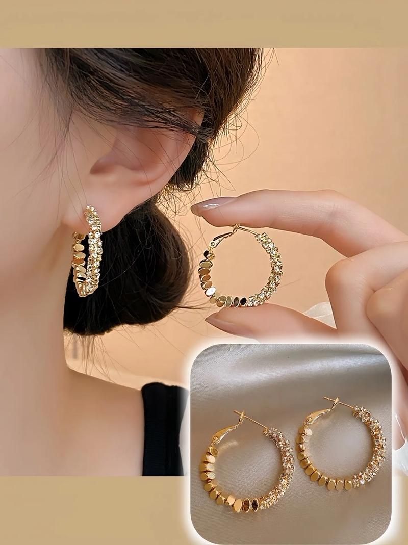 菱形脸适合什么耳环