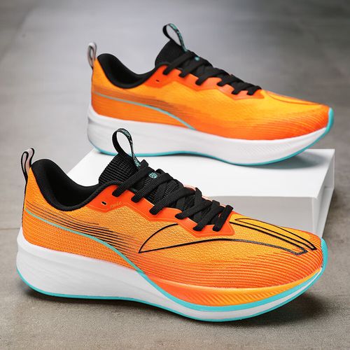 荧光橙色鞋子怎么搭配