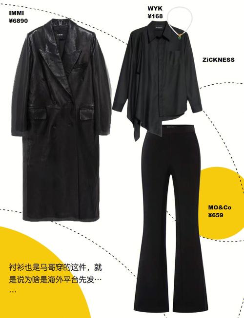 黑色皮质风衣怎么搭配