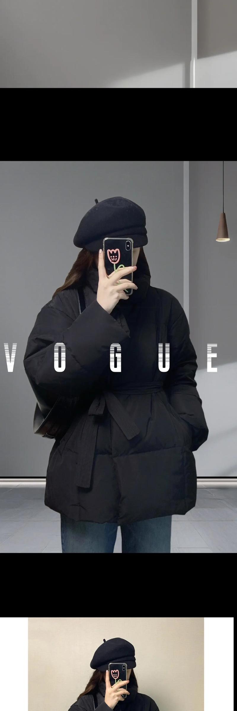 黑色棉衣配什么裤子