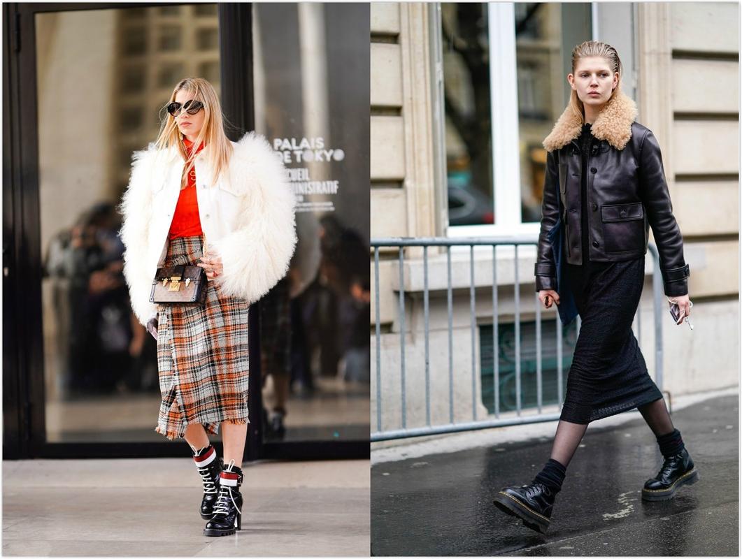 马靴怎么搭配裙