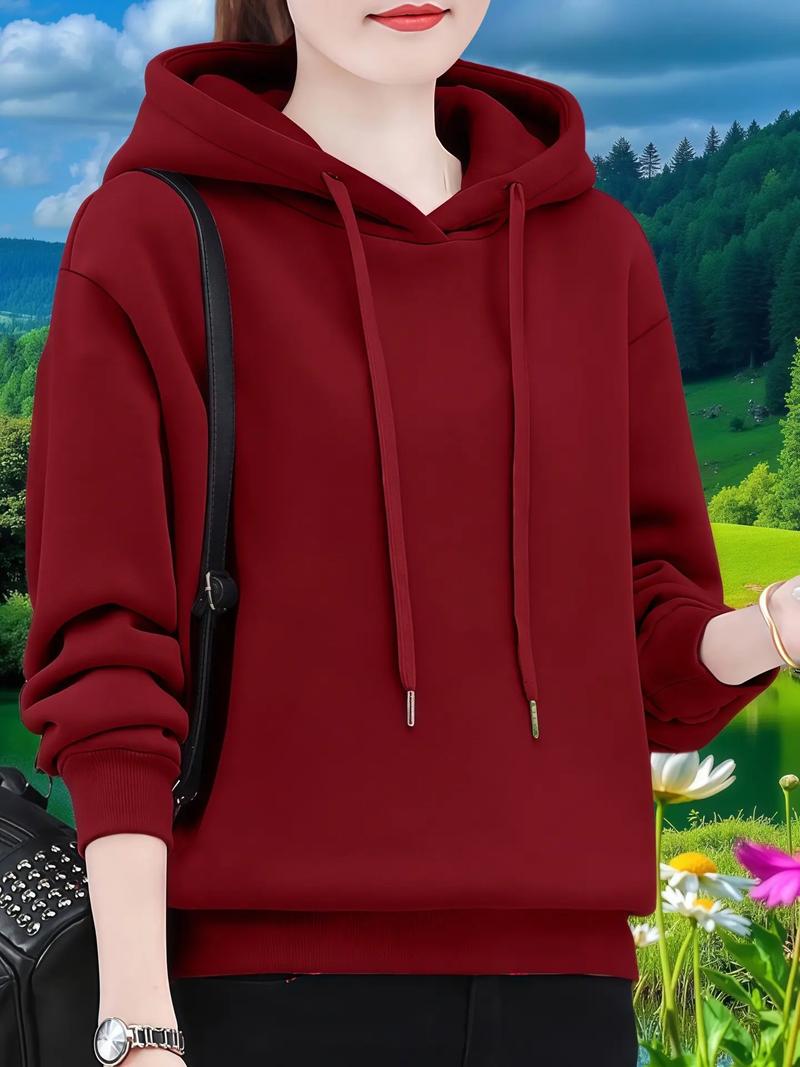 帽子红色卫衣怎么搭配