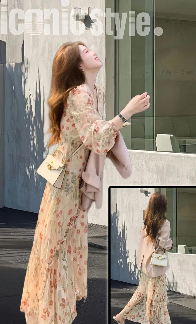 仙气裙子怎么搭配图片