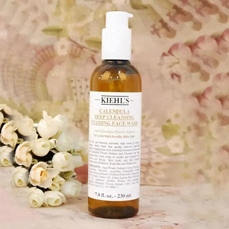 韩后金盏花洗面奶图片