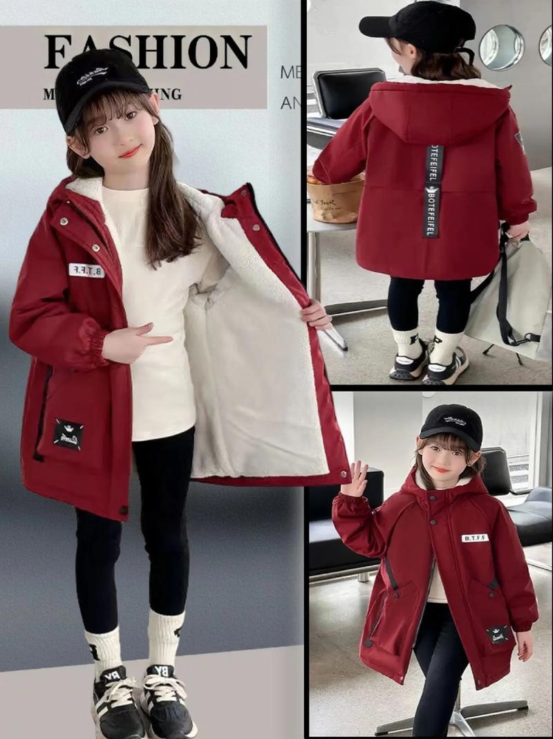 女童风衣外套怎么搭配