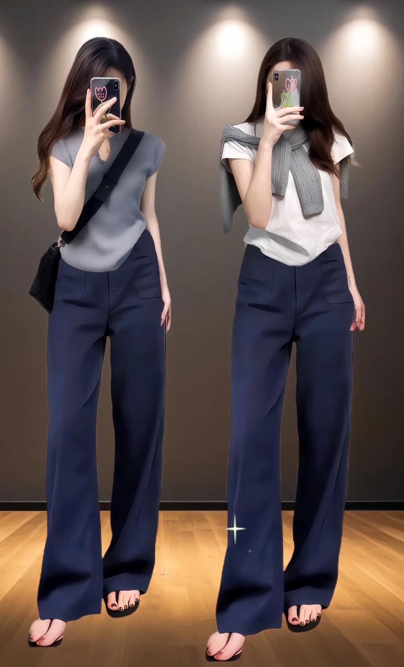 藏青色衣服怎么搭配裤子日系