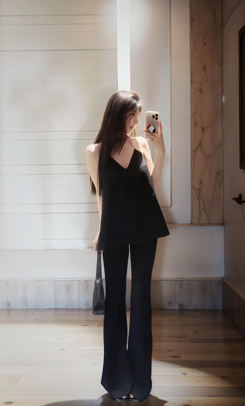 吊带裤怎么搭配冬装