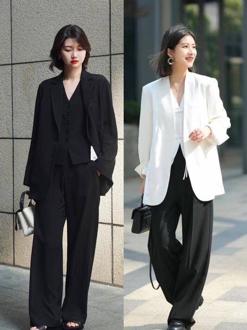 休闲版西服怎么搭配好看