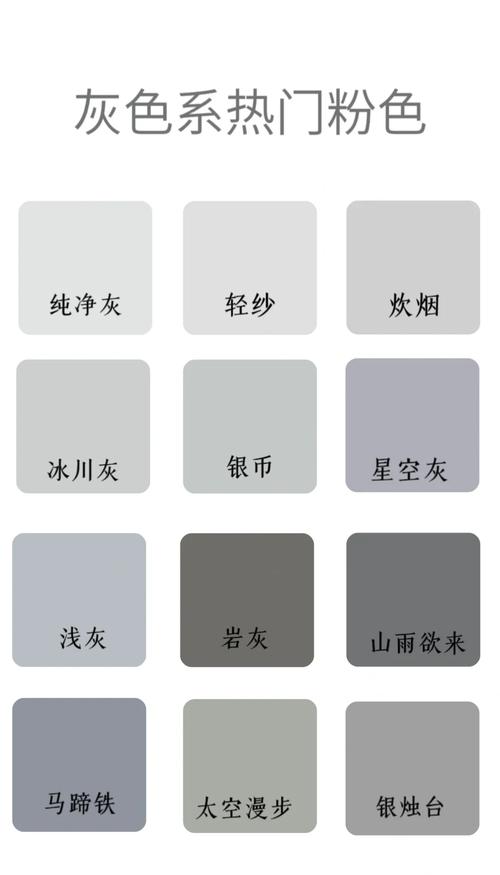 中灰色是什么颜色