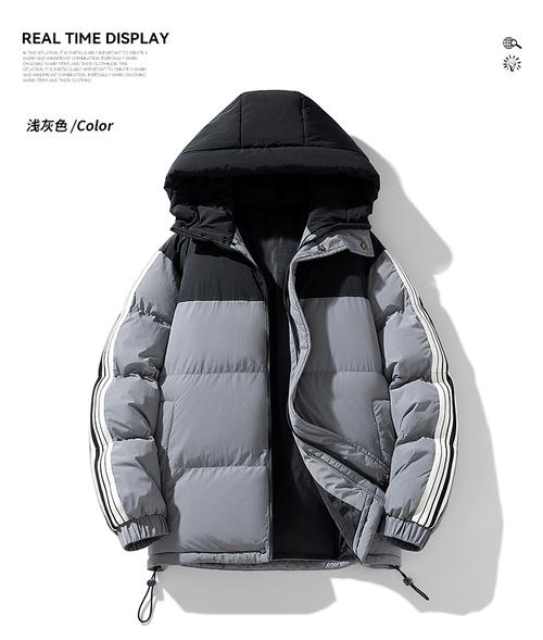 男生灰色棉衣怎么搭配裤子好看吗