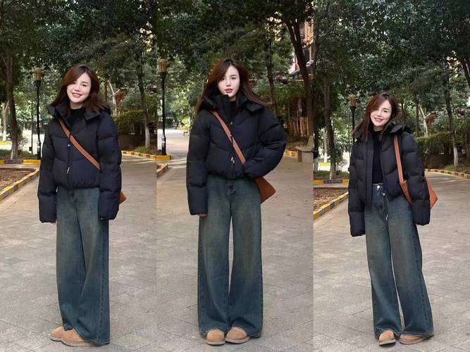 冬天黑色牛仔裤怎么搭配