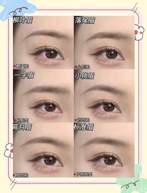 脸大适合什么眉型
