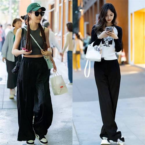 什么裤子配运动鞋好看