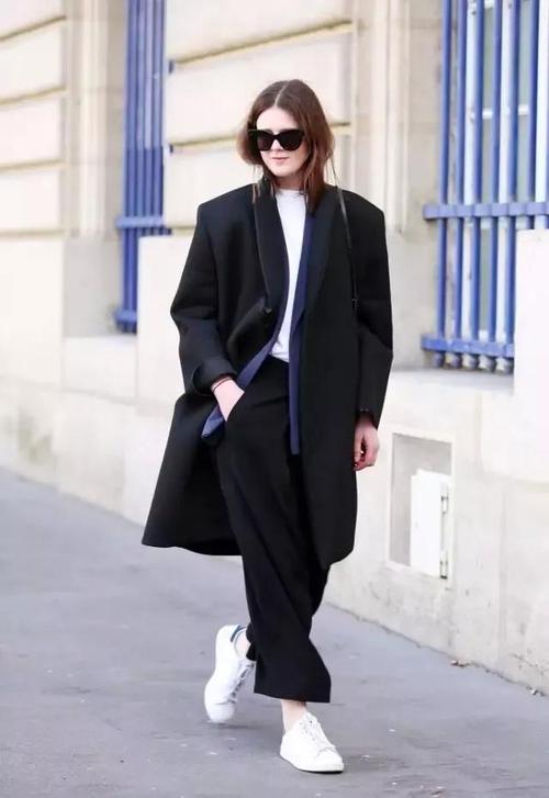 黑色驼色鞋子怎么搭配图片