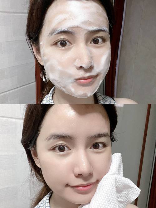 干性洗面奶和油性皮肤