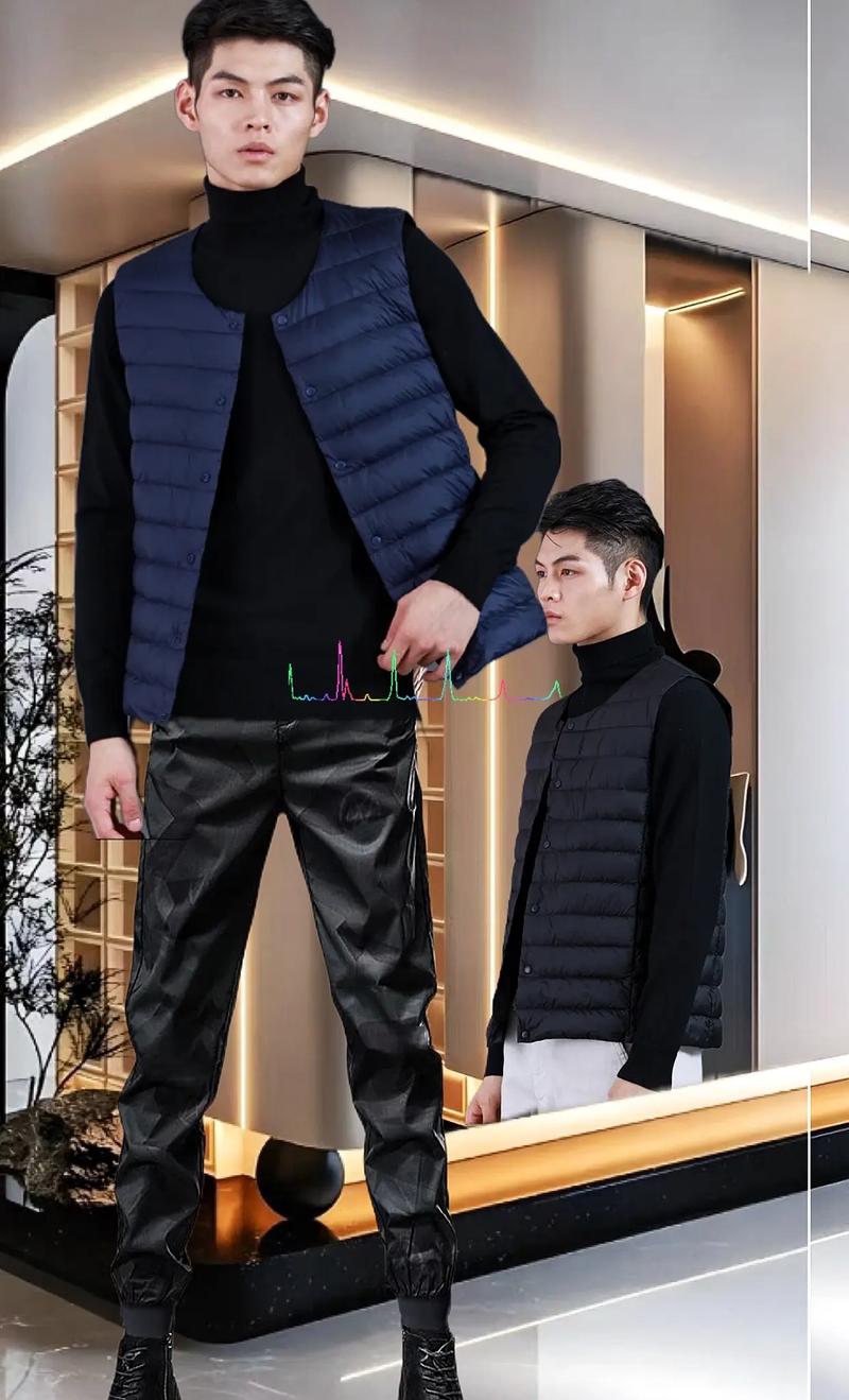 短羽绒背心怎么搭配图片