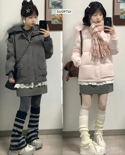冬天学生怎么搭配衣服好看图片女生图片女生图片