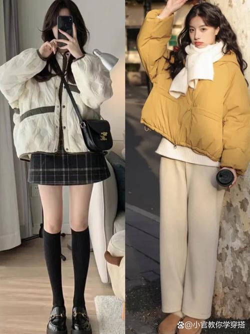 冬天学生怎么搭配衣服好看图片女生图片女生图片