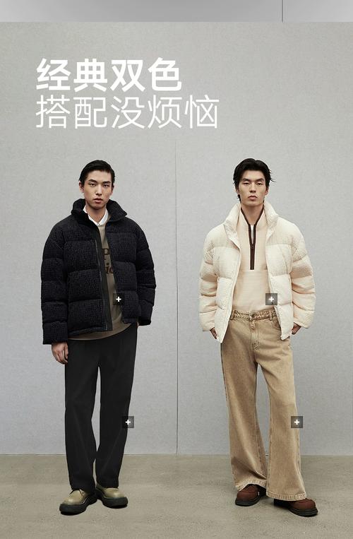 男士长款面包服怎么搭配图片