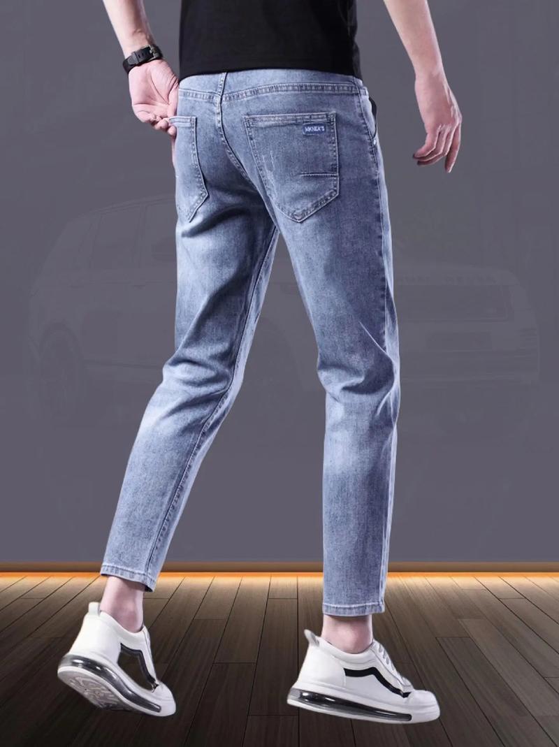 冬天九分裤怎么搭配男