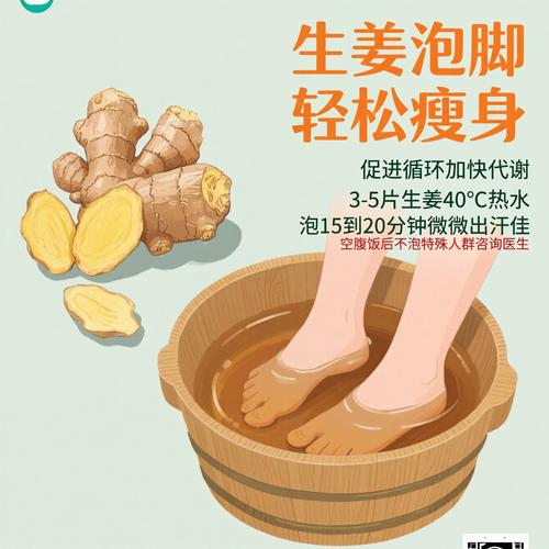 用什么泡脚有助减肥