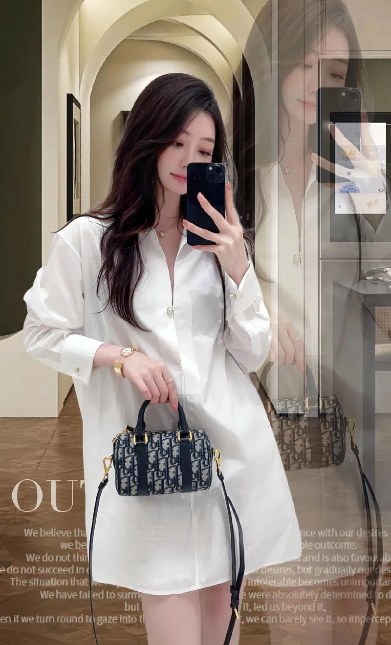 女款衬衫长款怎么搭配