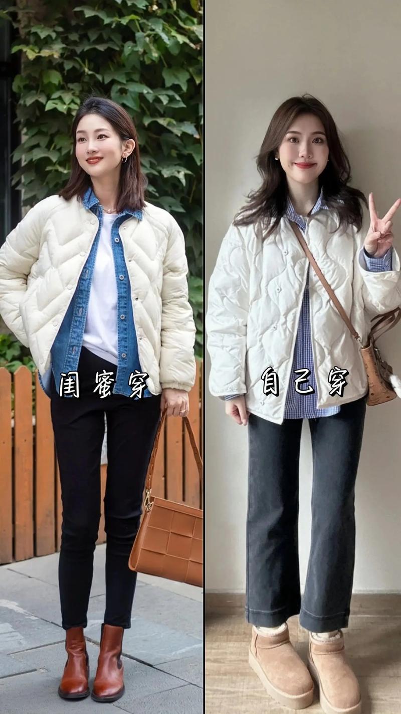 穿白棉服怎么搭配什么裤子好看吗